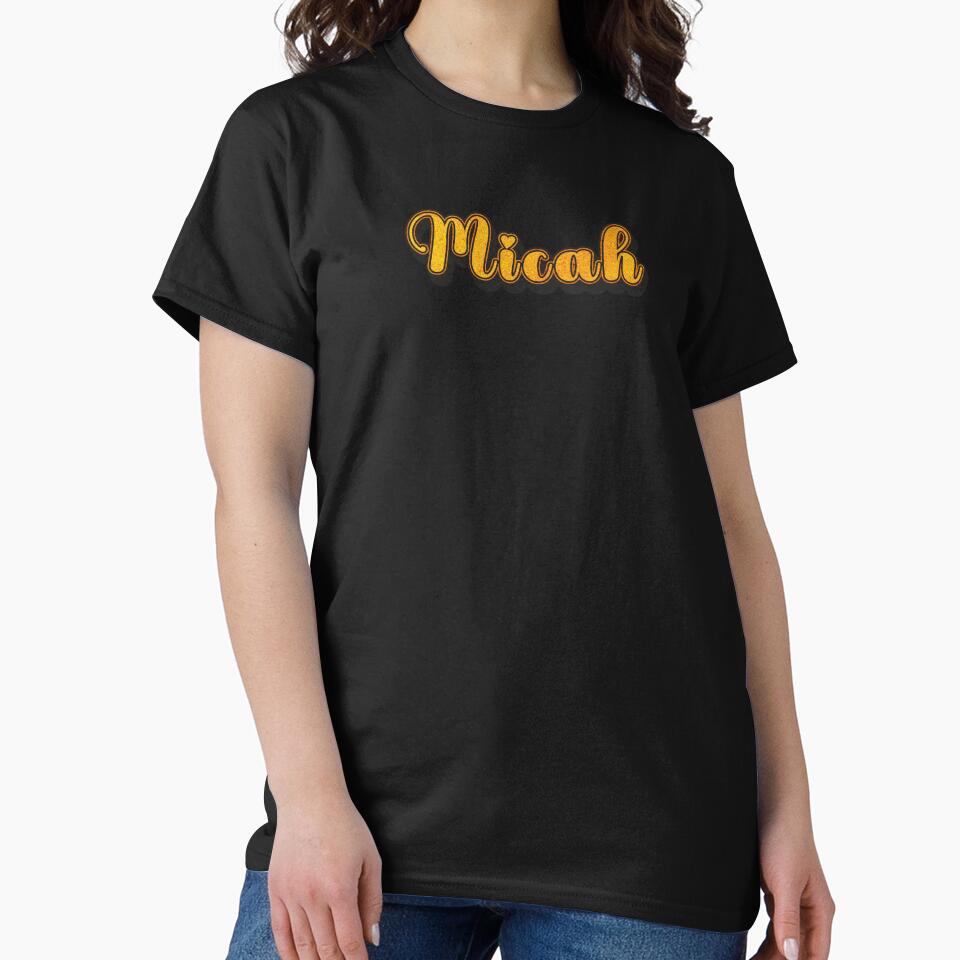 Micah Personalized Name Design with Heart | Funny Custom Gift by Watsonarts