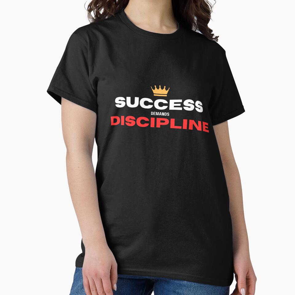 Success Demands Discipline Quotes for Him by WarriorsArmour