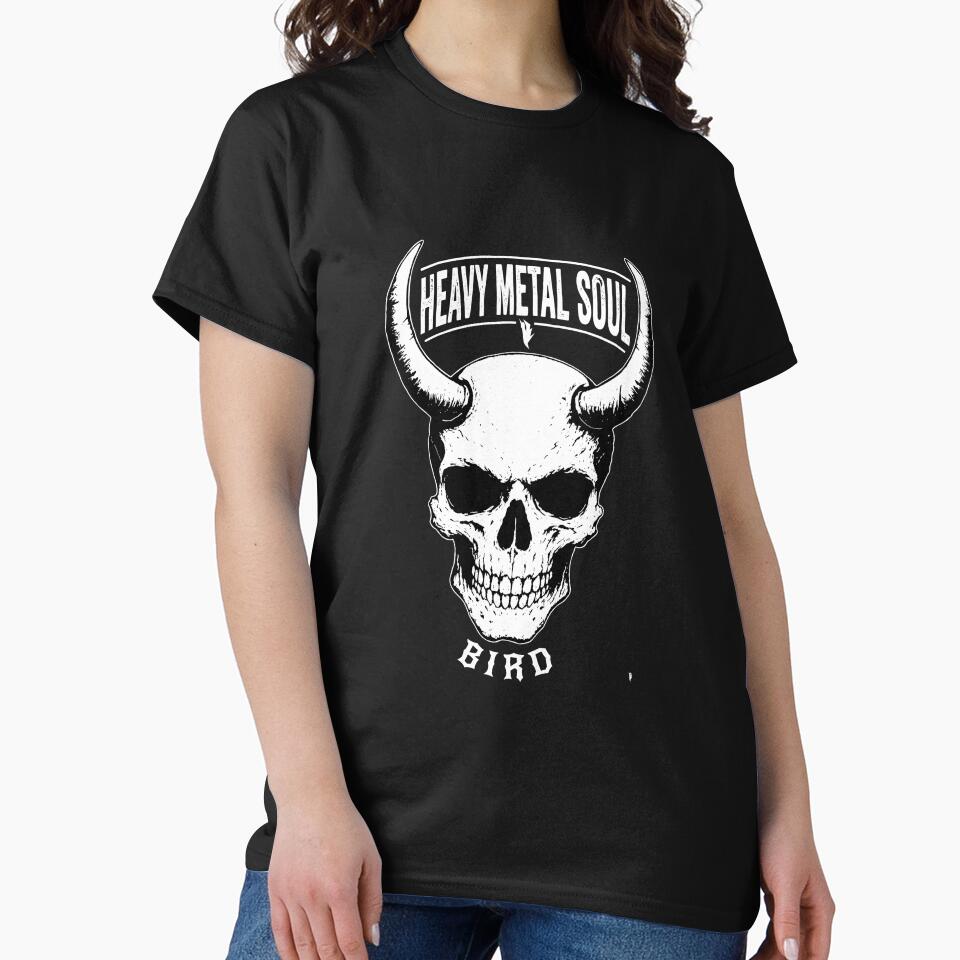 BIRD Original - Horned Rebel Skull by shopBird