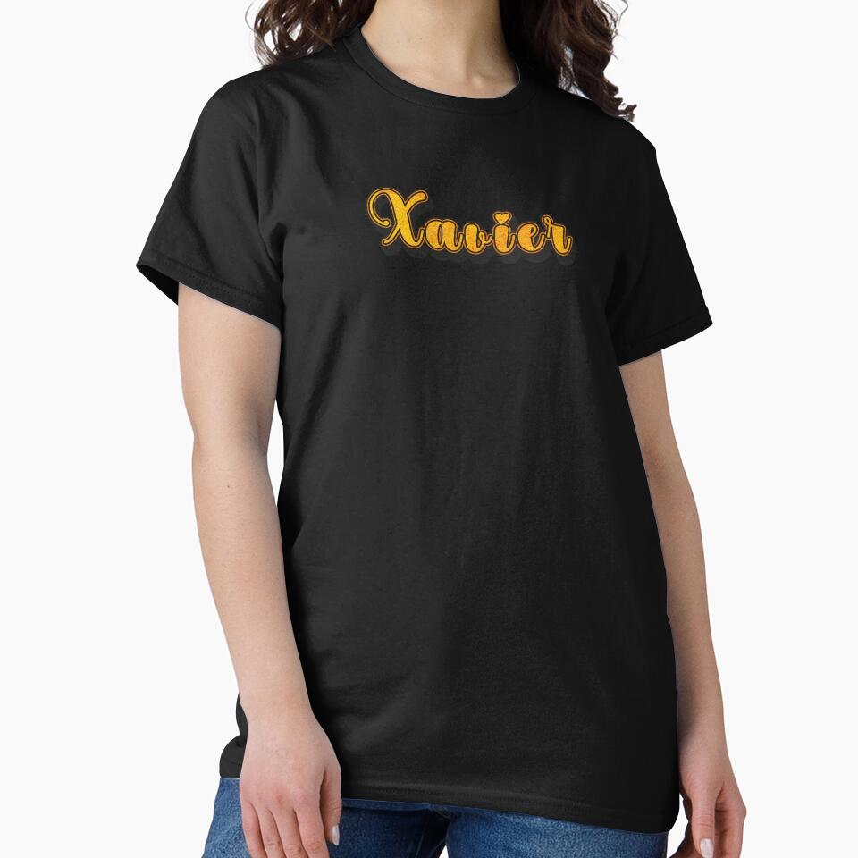 Xavier Personalized Name Design with Heart | Funny Custom Gift by Watsonarts