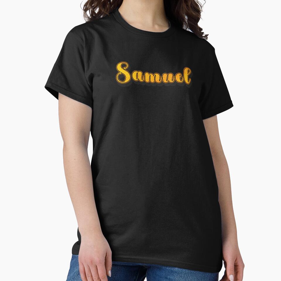 Samuel Personalized Name Design with Heart | Funny Custom Gift by Watsonarts