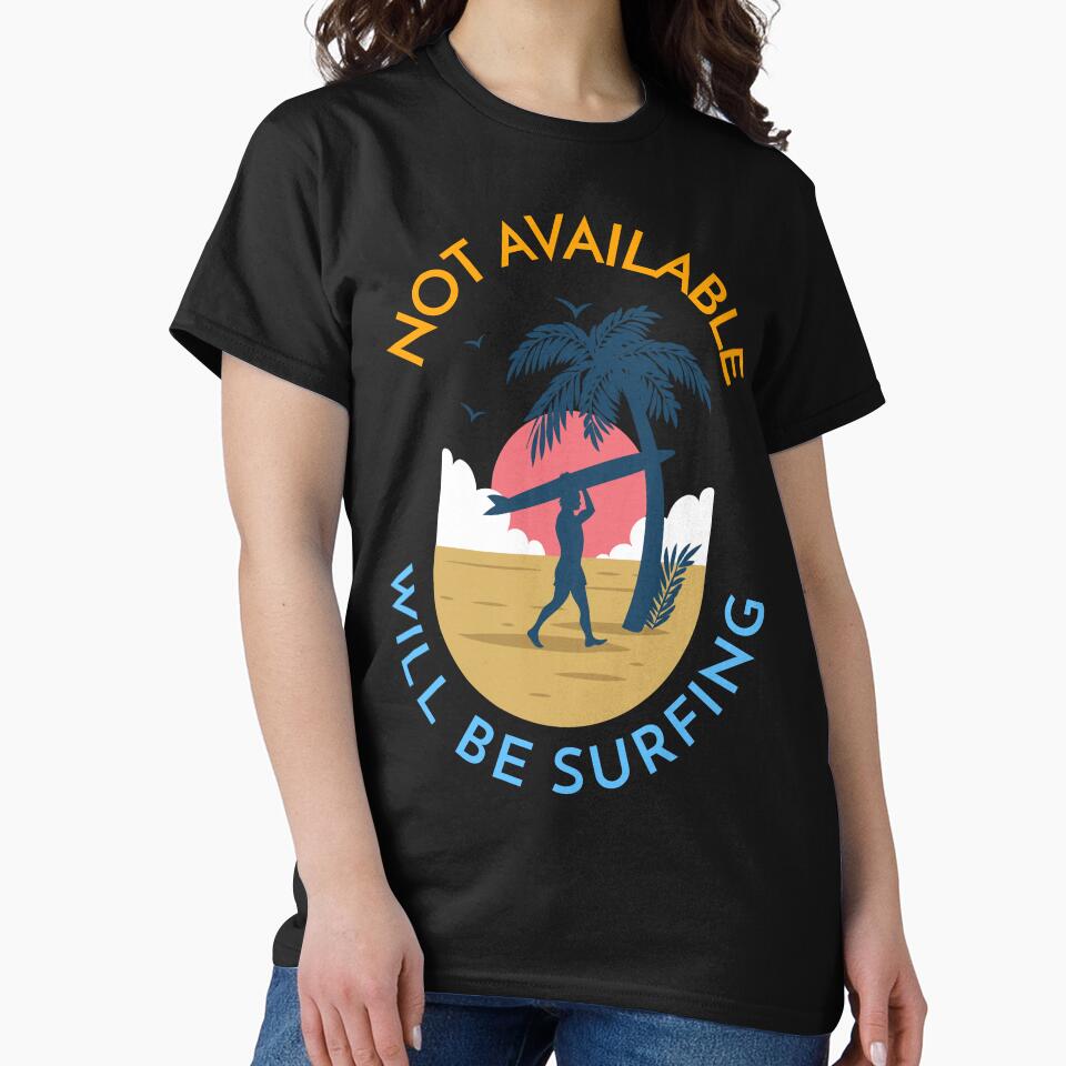 NOT AVAILABLE!!! WILL BE SURFING by MJ96-PRO Unisex , , , Long Sleeve Tee