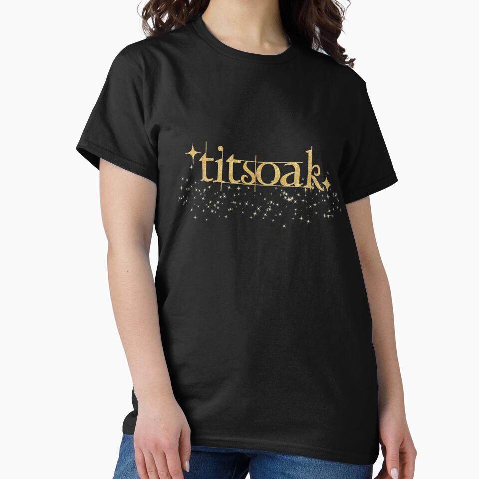 TITSOAK - Sparkle Gold by stickersworld31 Unisex , , , Long Sleeve Tee