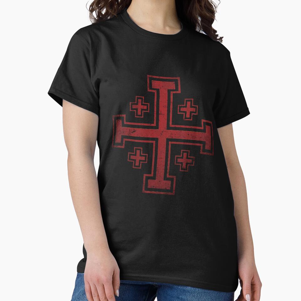 Jerusalem Cross medieval Knights Cross Crusader by Beltschazar