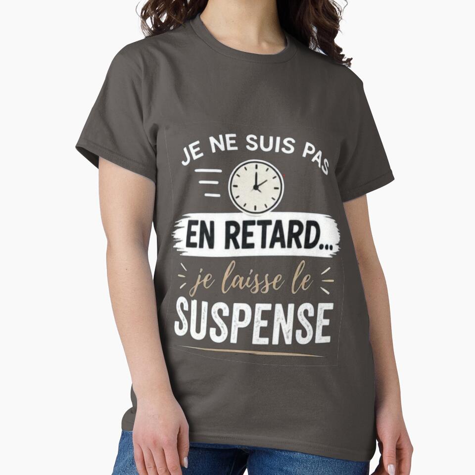 Funny T-shirt for latecomers by WearStudios