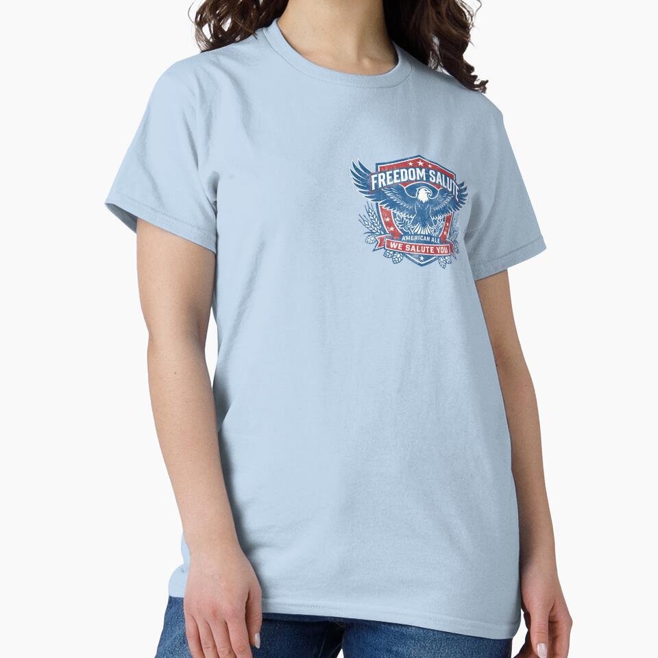 Freedom Salute American Ale by bufapparel Unisex , , , Long Sleeve Tee