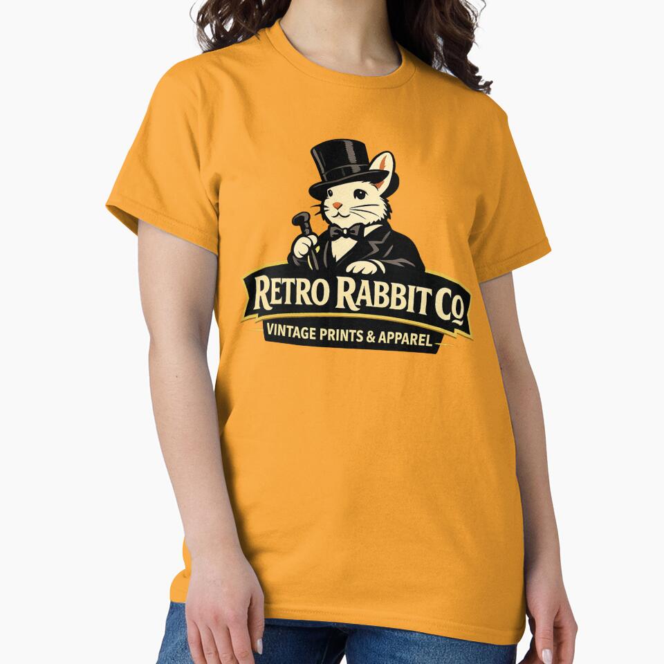 Retro Rabbit Vintage Posters And T Shirts by RetroRabbitCo