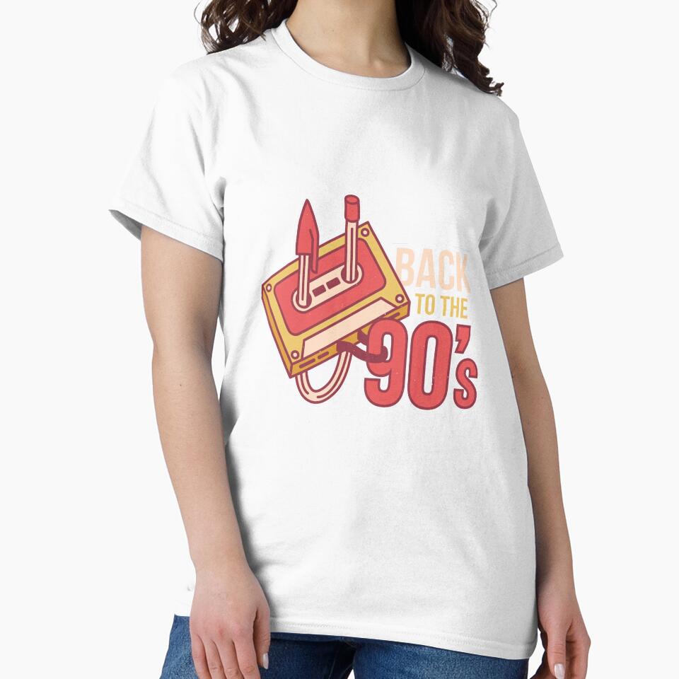 Back To The 90's - 90s Retro Nostalgia by AaaleXX Unisex , , , Long Sleeve Tee
