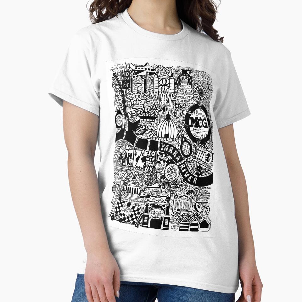 MELBOURNE ART SOUVENIRS by WittyArtandCo