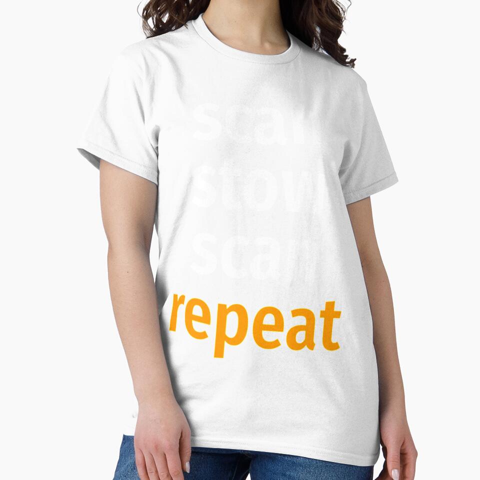 Scan stow scan repeat Classic by MavAndCoShop