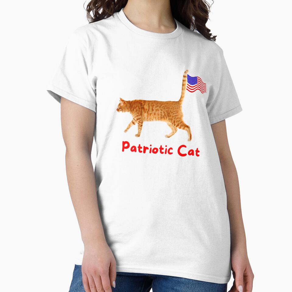 Patriotic Cat by artistoutfitter