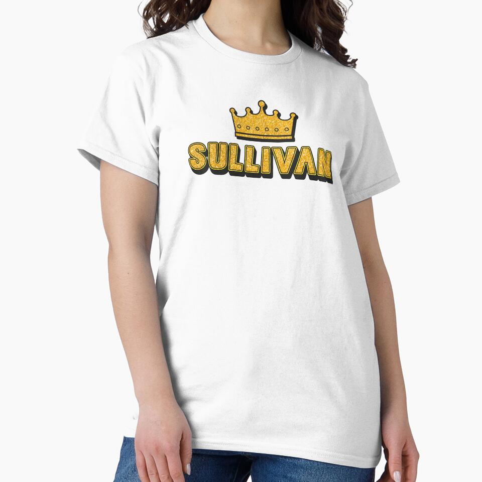 Sullivan Personalized Name With Crown - Cool & Funny Custom Gift for Men and Boys by Oussinc