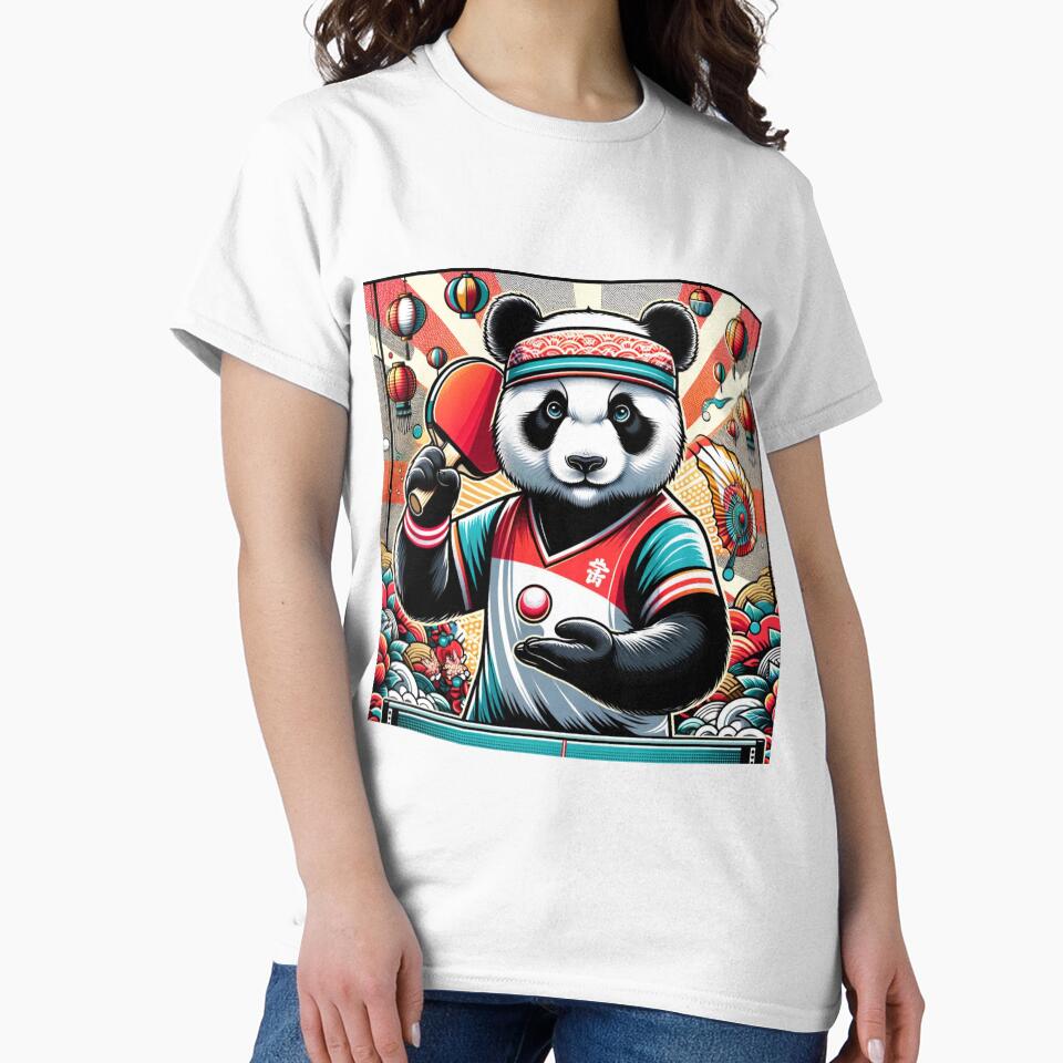 Ping Pong Panda in Action by KNAA