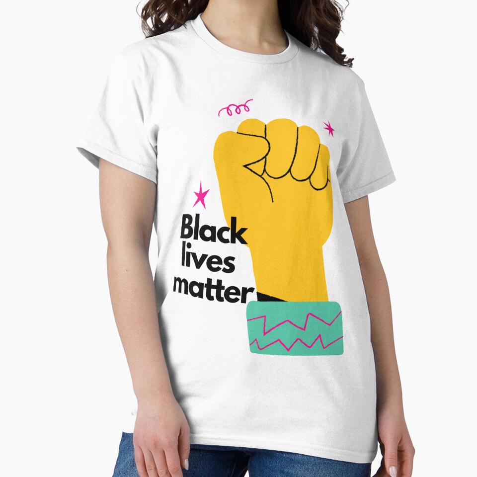 Black Lives Matter Supporting And Giving Justice by PaperDreamPod