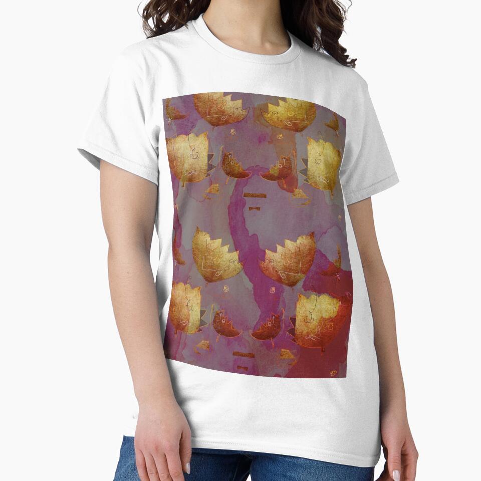 Gold flowers by artbyjosesarang