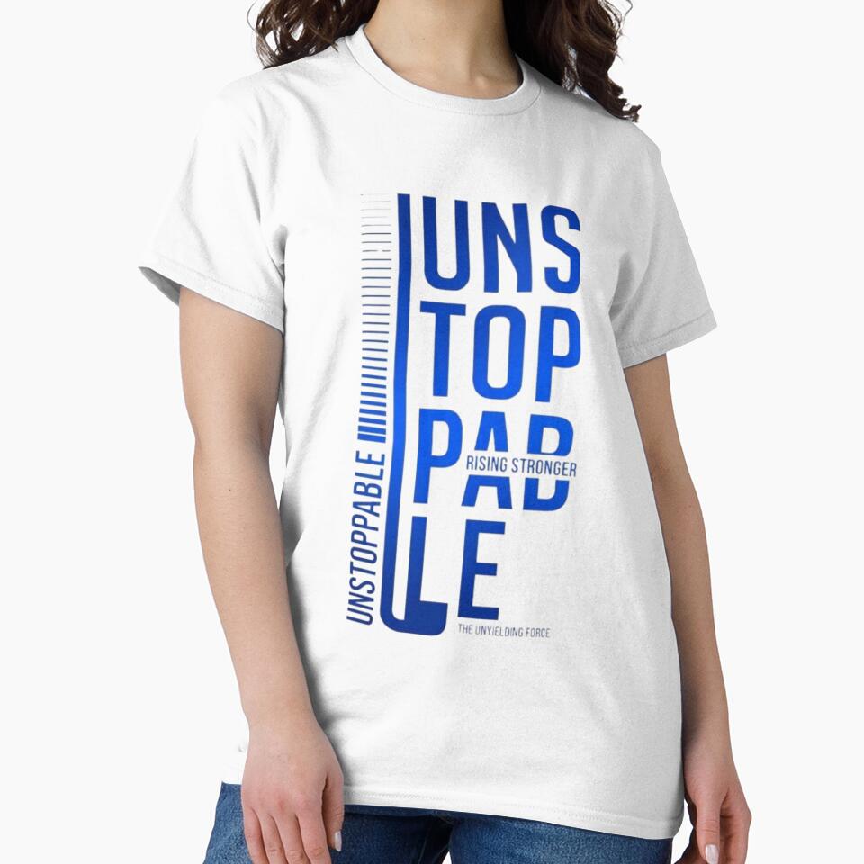 Unstoppable Typography T-Shirt Design | Self Motivation Quote by ELVIN DESIGNS