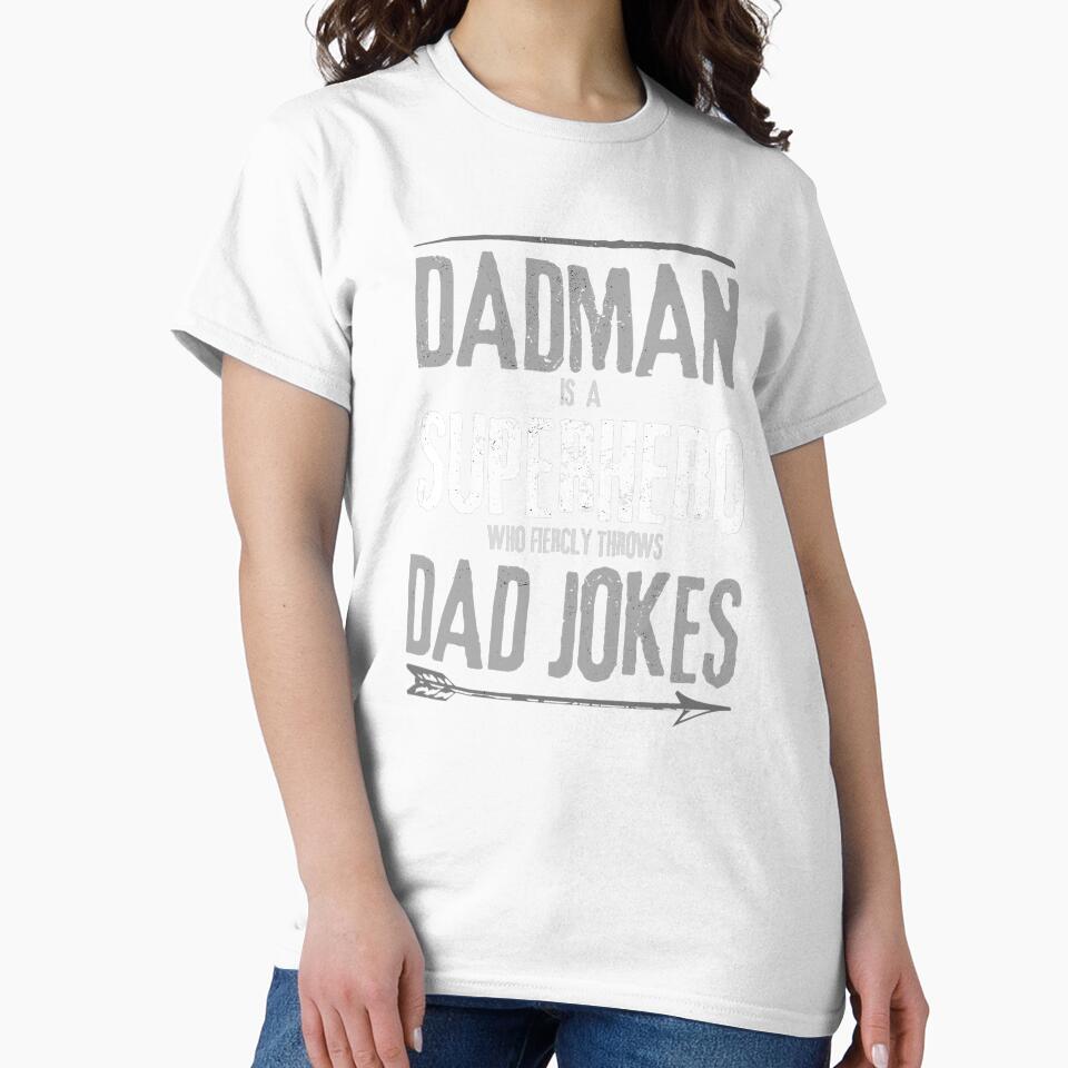 DADMAN is a Superhero who fiercly throws Dad Jokes by digitaldraw4you