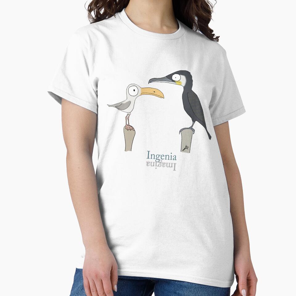 Seagull and cormorant by ILO-DESIGNS