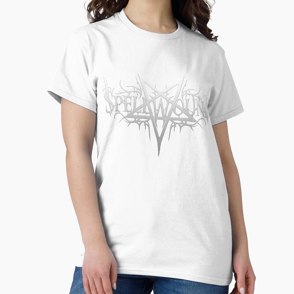 SPELLWOUND Band Logo Design Metallic by SPELLWOUND