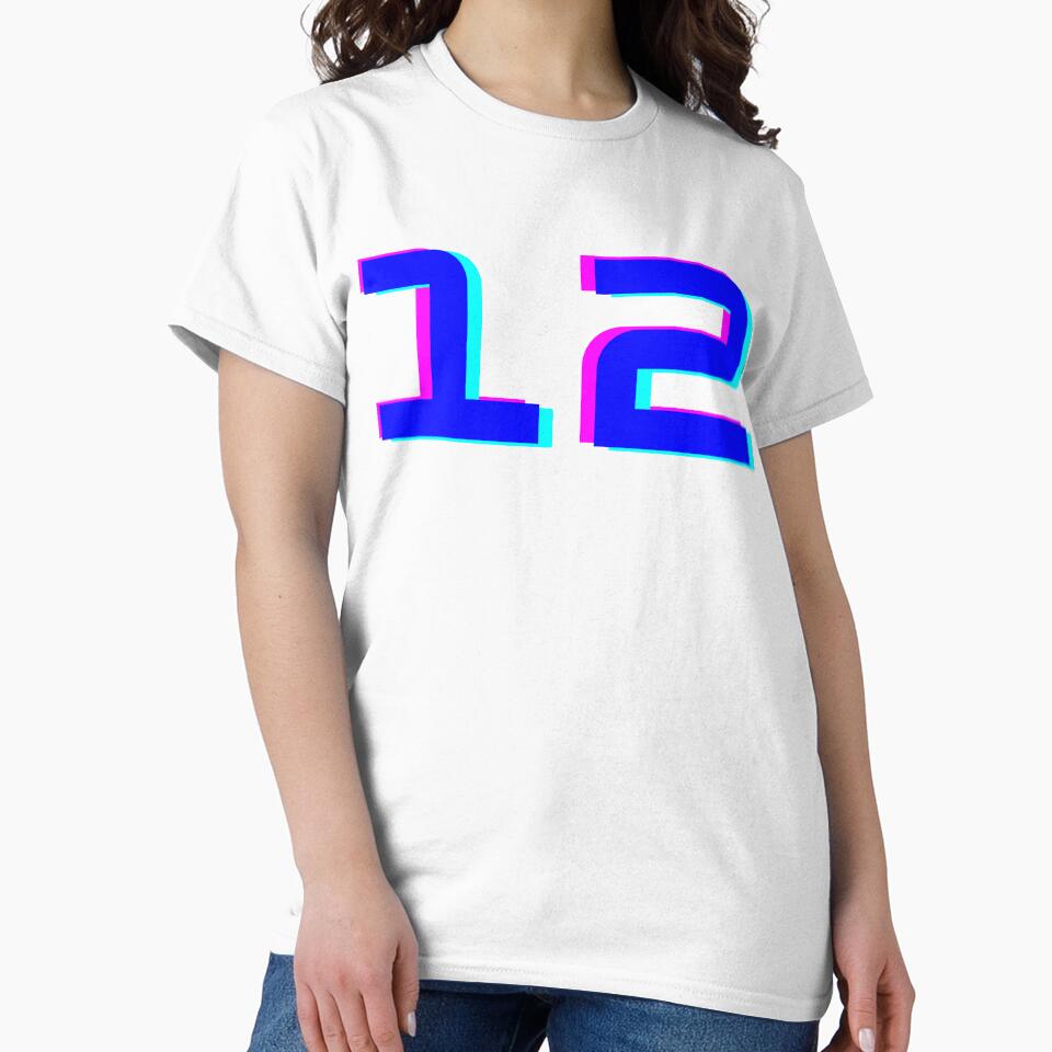 Number 12 / number twelve suitable for training by Constructive27