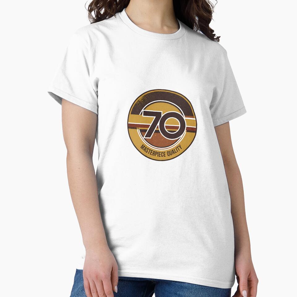 A vintage-style logo with 'Masterpiece Quality' written in a circular pattern on a white background by VerizalShop