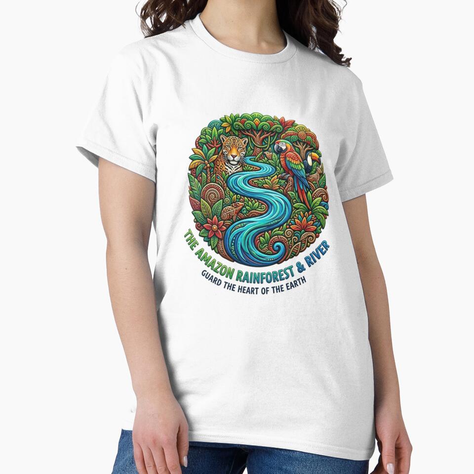 AMAZON RAINFOREST & RIVER by likbatonboot