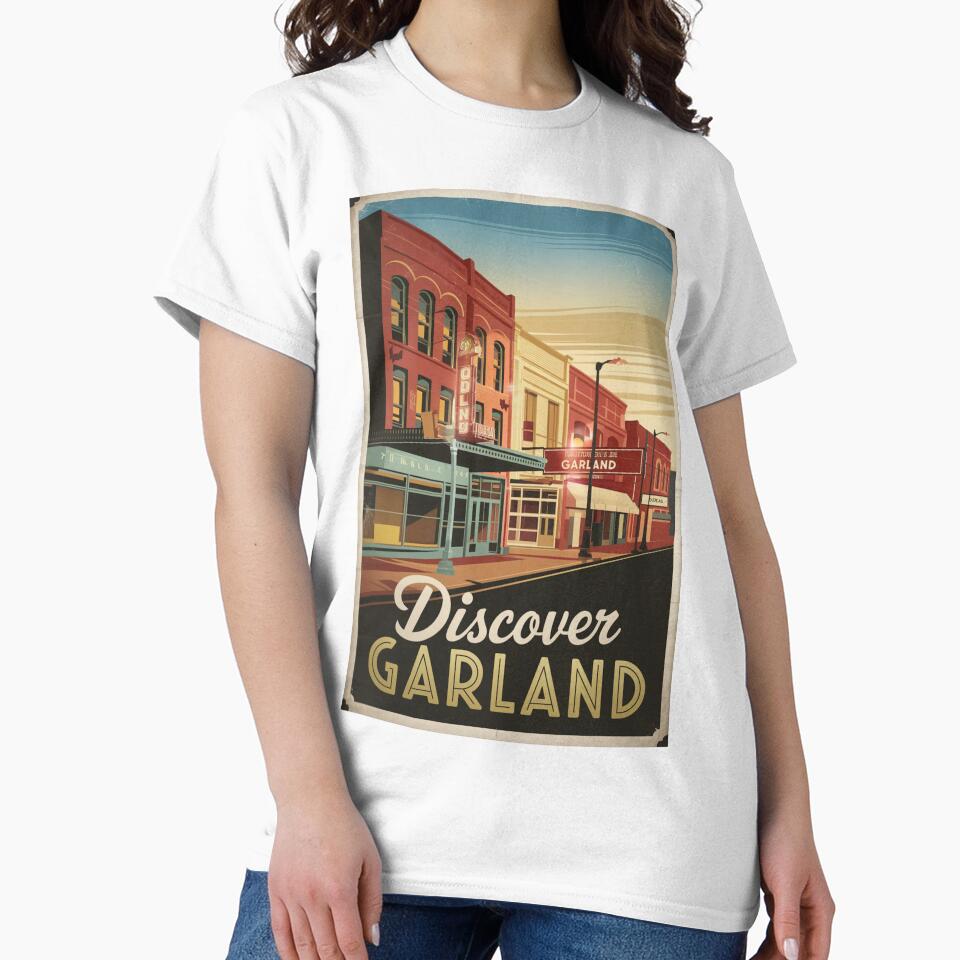 Garland Vintage Travel Poster by TravelerRat