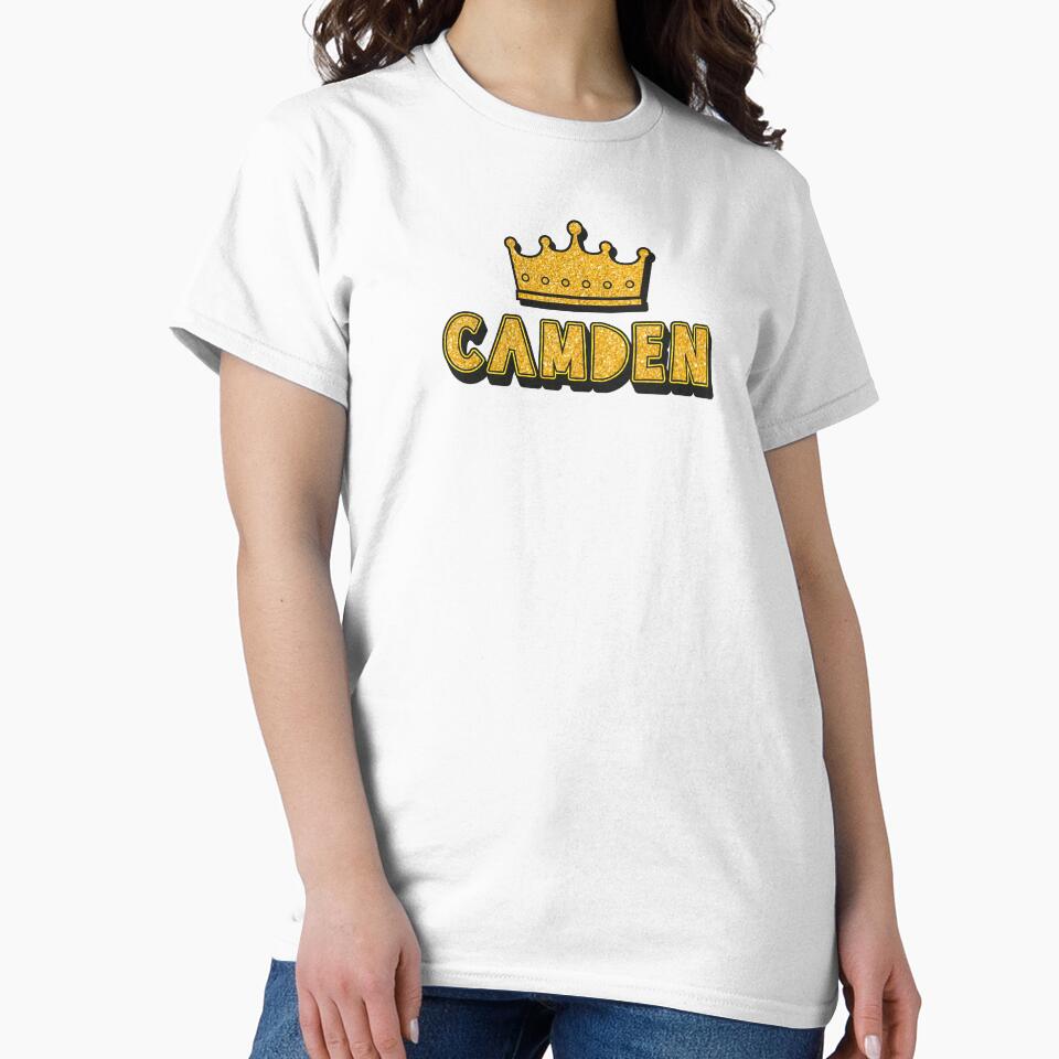 Camden Personalized Name With Crown - Cool & Funny Custom Gift for Men and Boys by Oussinc