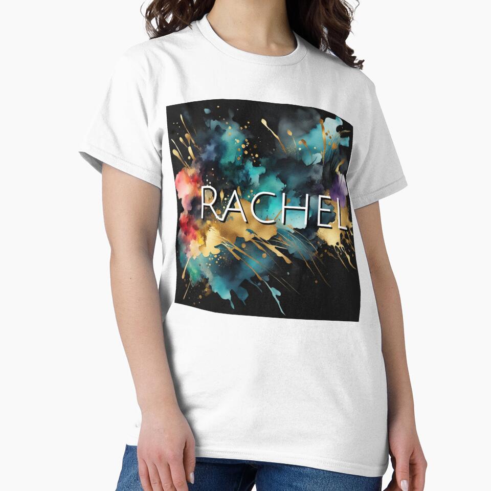 Custom Name Rachel by Gabriela McDaniel