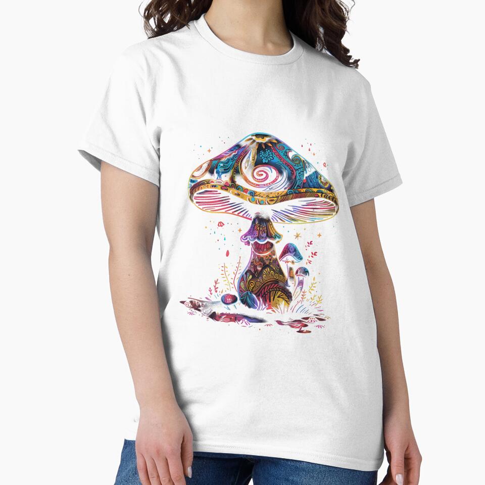 Stylized Magic Mushroom 13 by HarmonyTheKoala