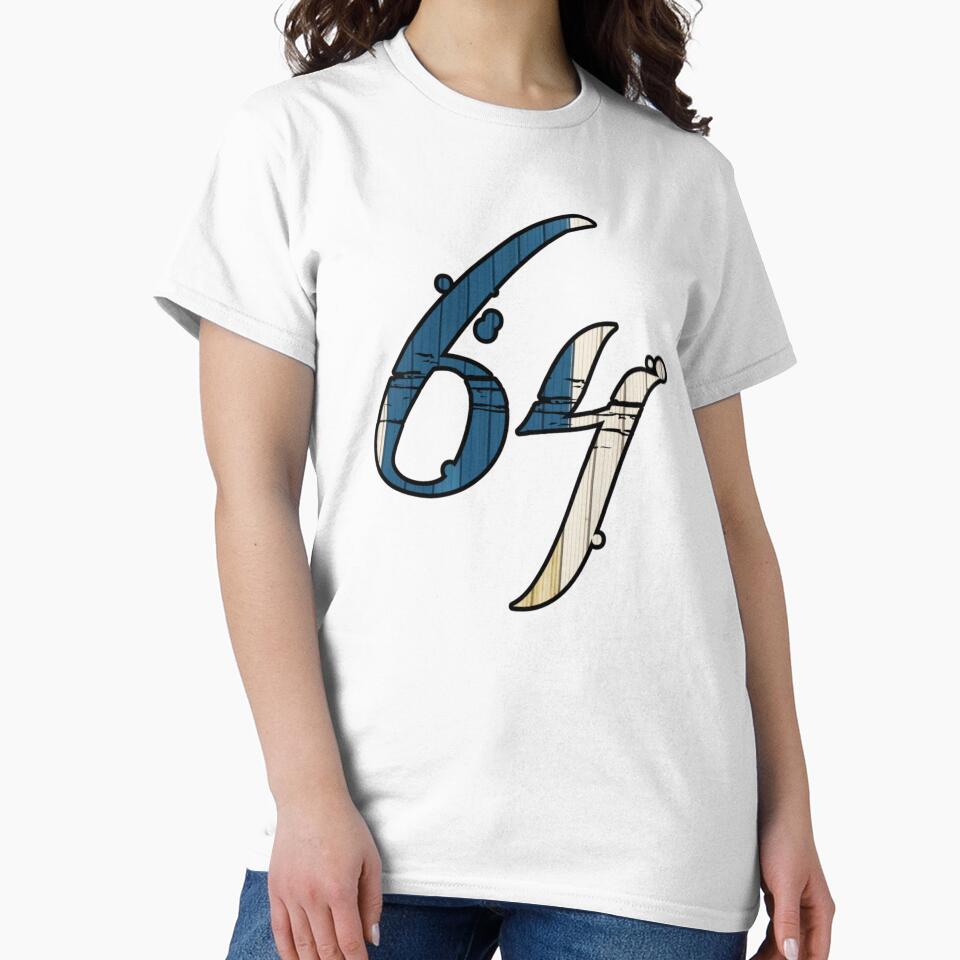 64 – Minimal Number, Retro Vibe & Clean Typography Design by Gilded Dreams