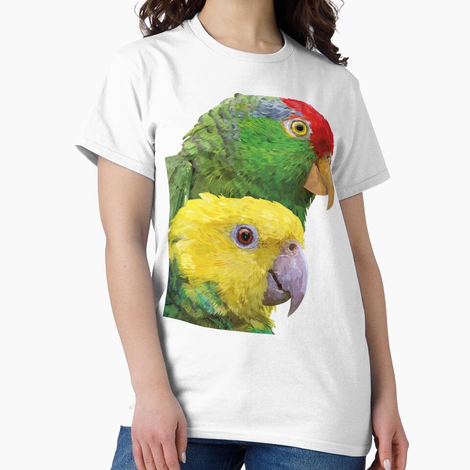 Equal-headed Amazon and Tamaulipeca Amazon by obscurite