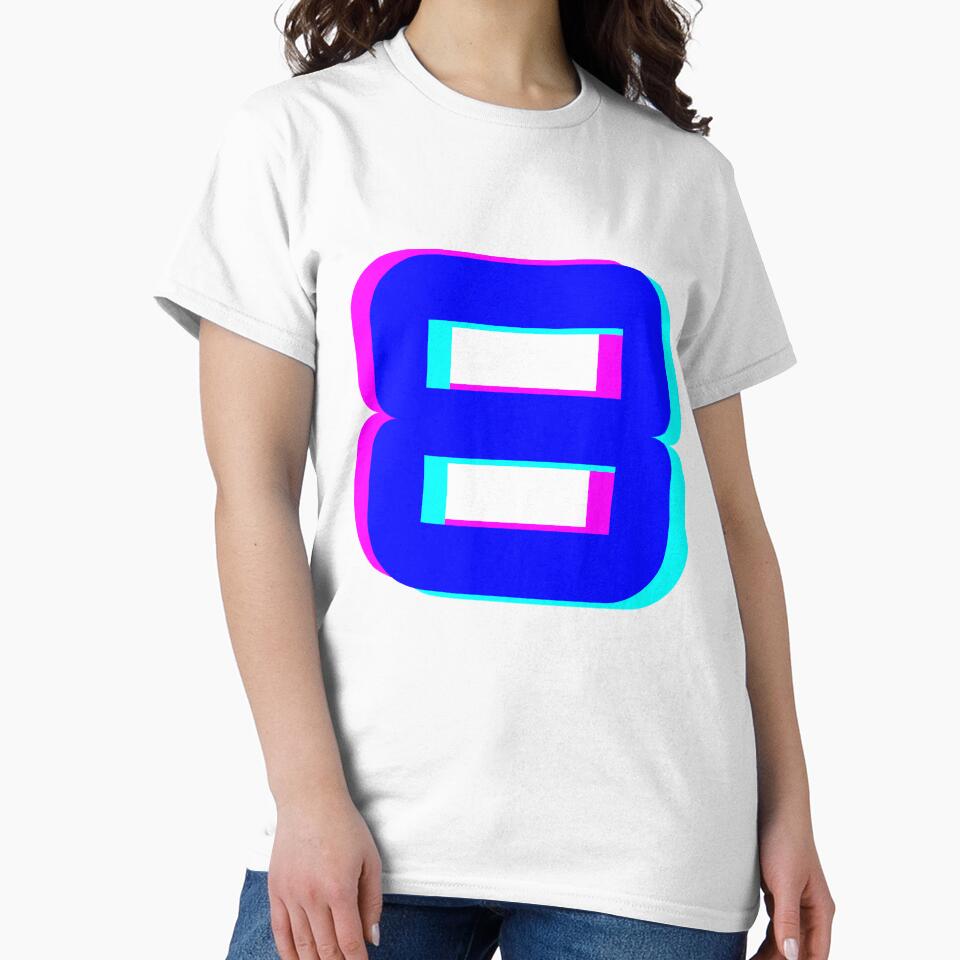Number 8 / number eighth suitable for training by Constructive27