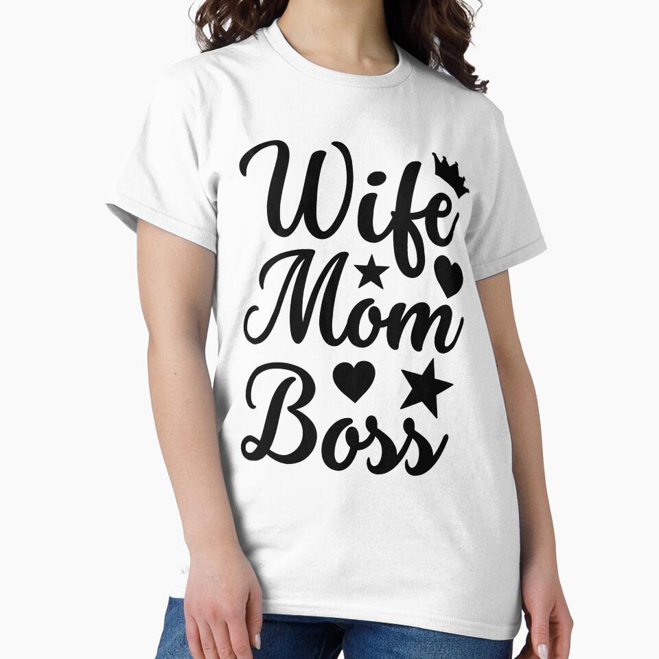 wife mom boss, For Boss, Boss Day by micarto