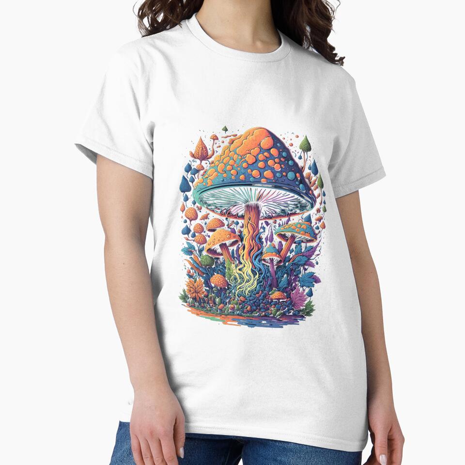 Magic Mushroom At Tee by ZenStickConcept