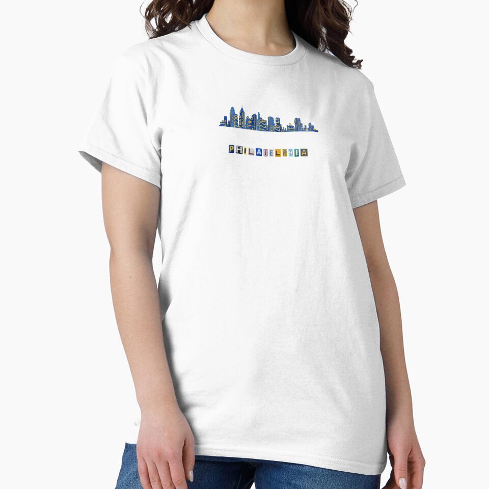 Philadelphia License Plate Skyline 01 by Elisabeth Lucas