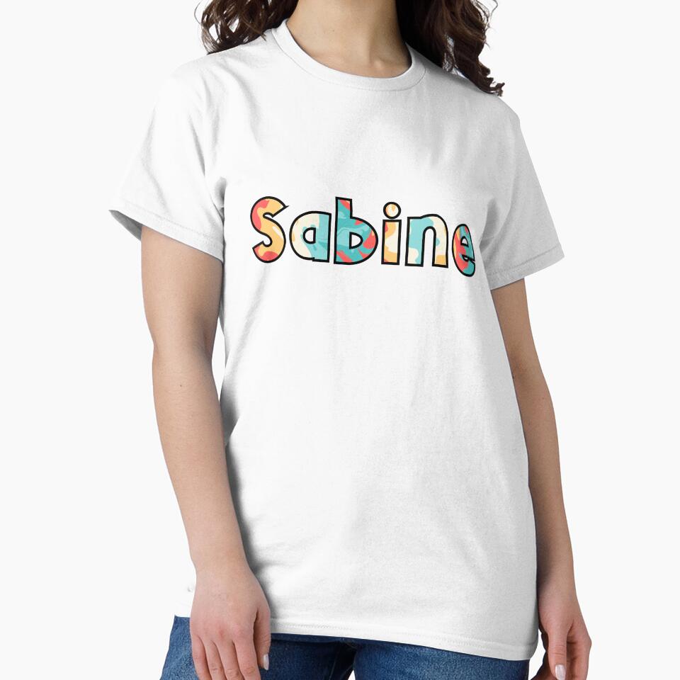 Sabine Custom Name by EuropaPrints