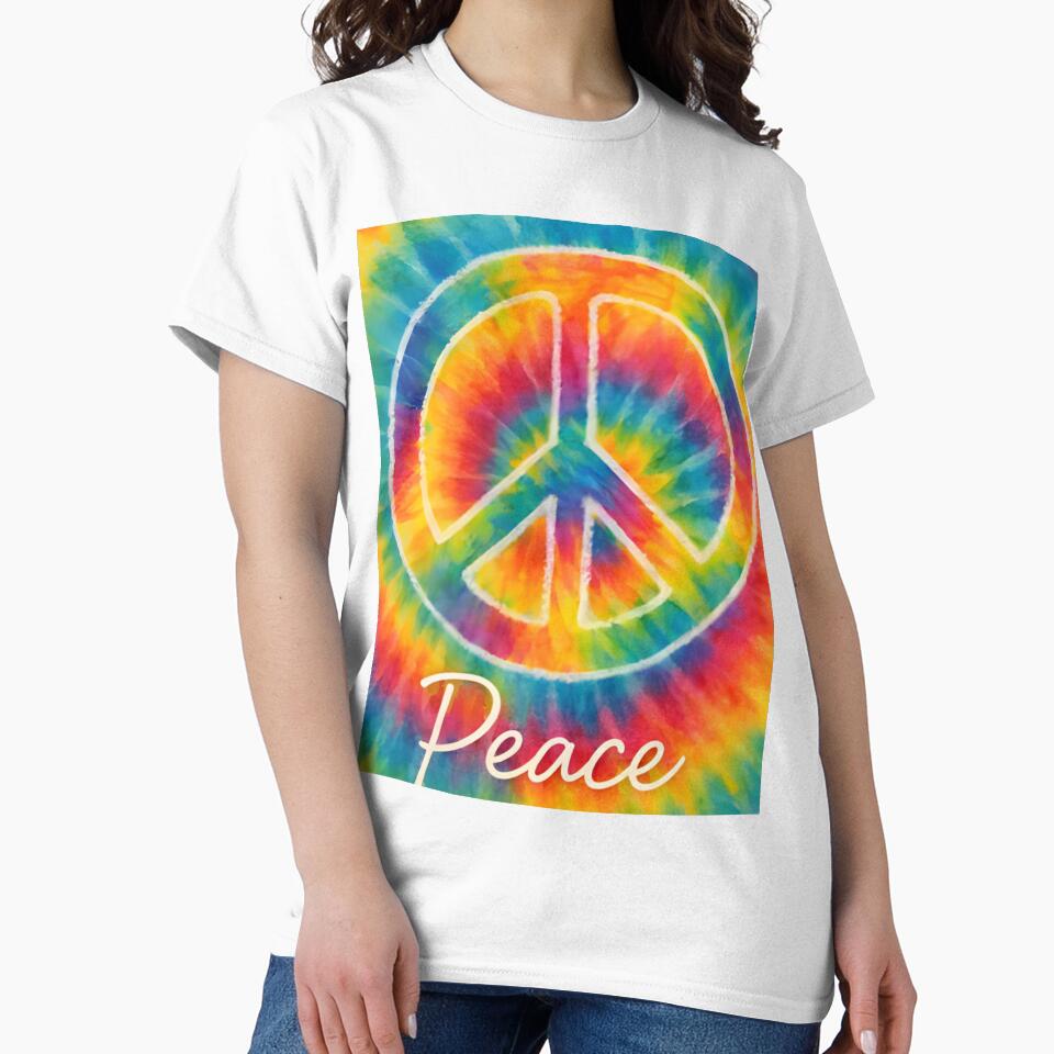 Peace, Love and Tie-Dye by TinCatOutPost