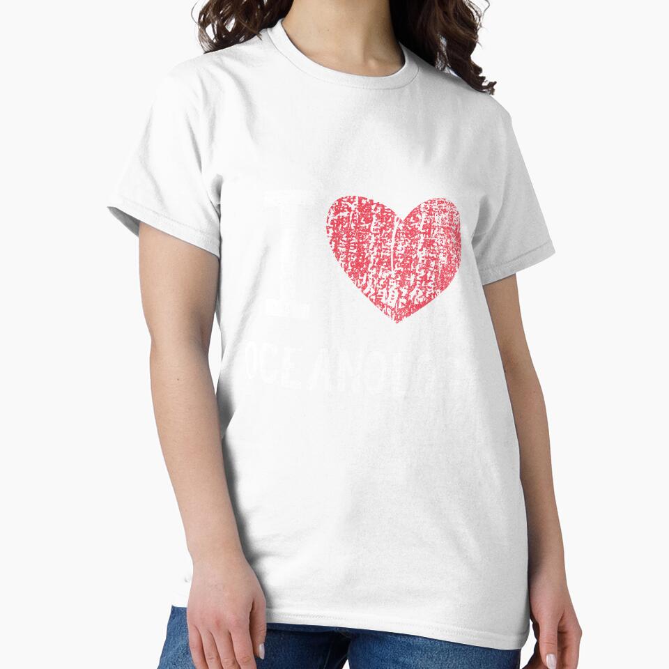 I Love Oceanology Gift For Men Women Kids by GabbyKash