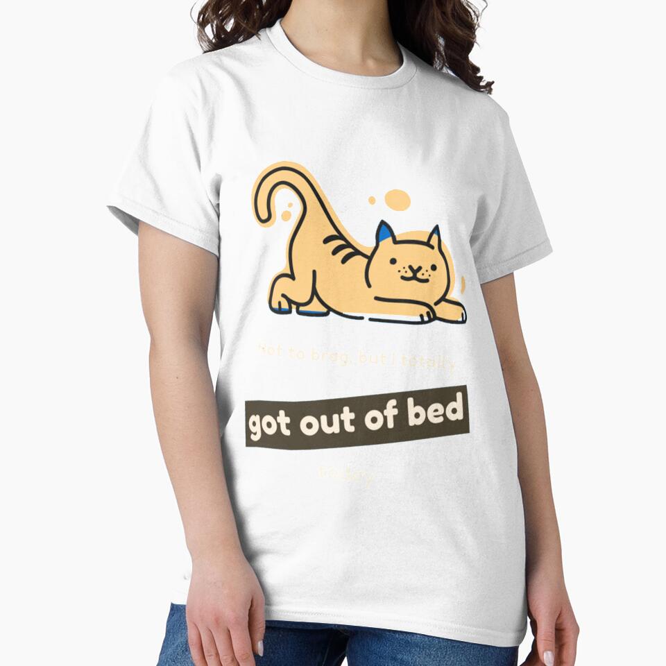 I Totally Got Out Of Bed Today by PixelsNotPens Unisex , , , Long Sleeve Tee