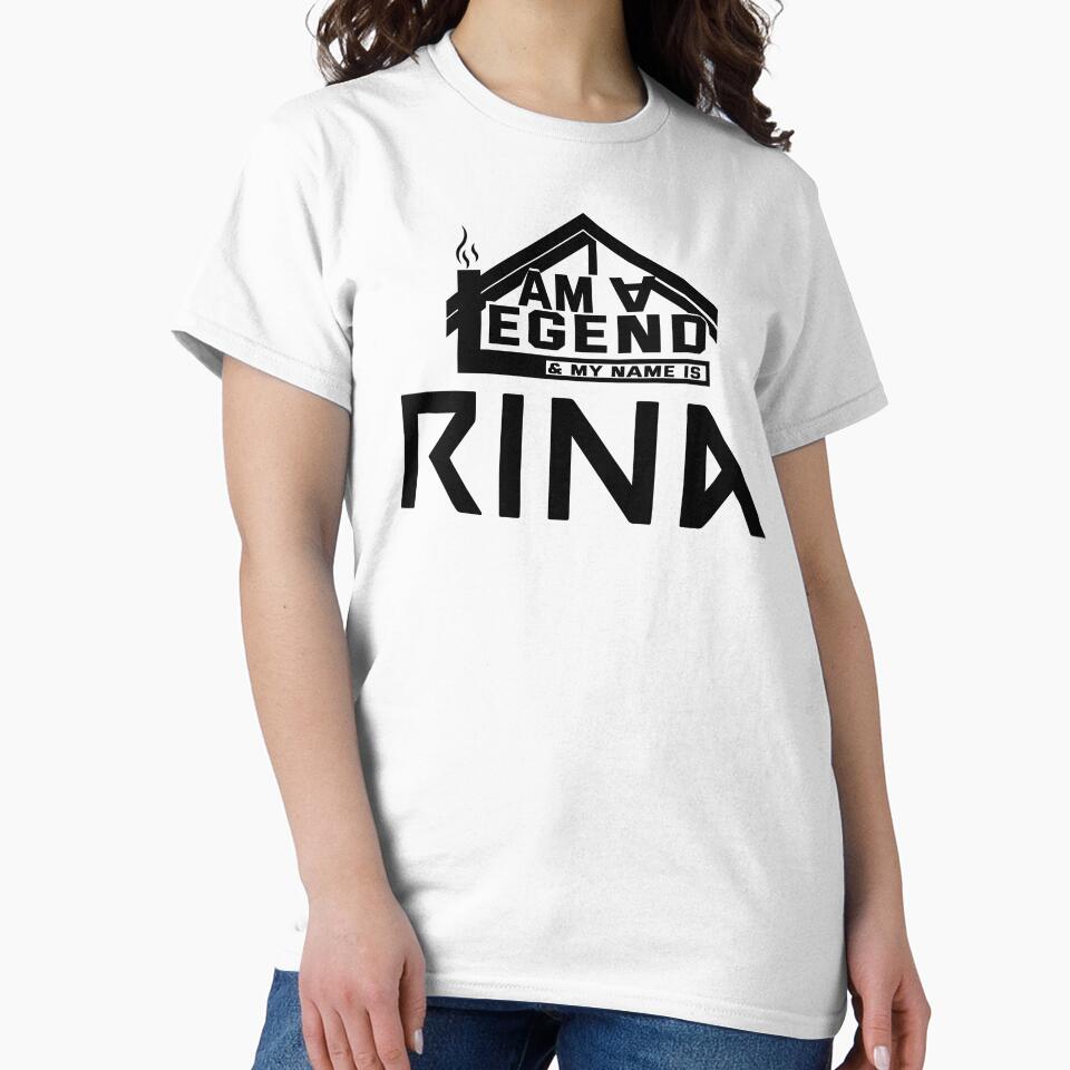 I Am a Legend: Custom Name Design for Rina by koreatvtea