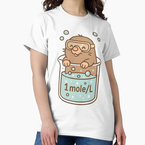 1 Mole Per Liter Funny Chemistry Humour by SharronDawn