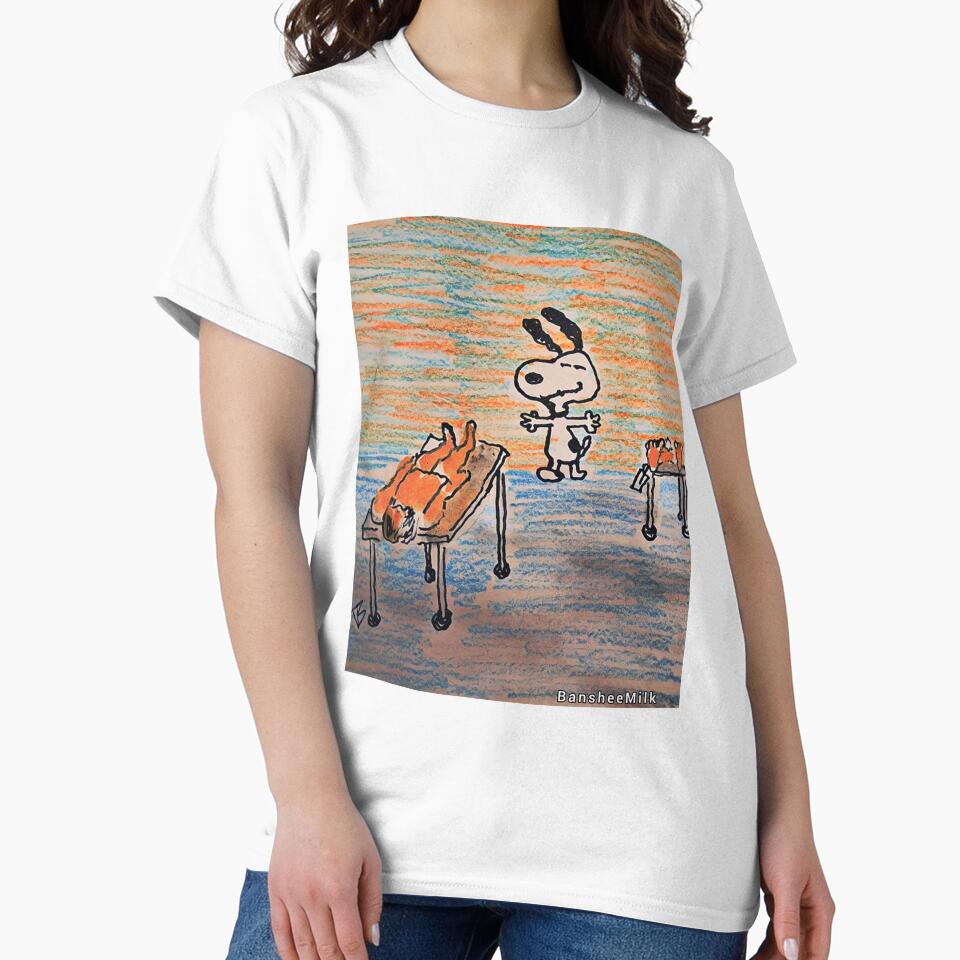 Beagle At The Morgue by BansheeMilk Unisex , , , Long Sleeve Tee