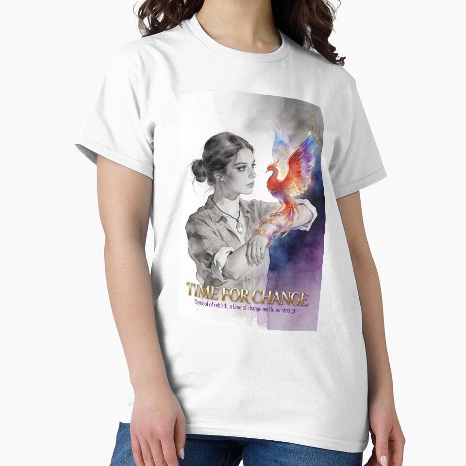 Phoenix "Time for Change" : Symbol of Rebirth and Inner Strength by  BoomPoster