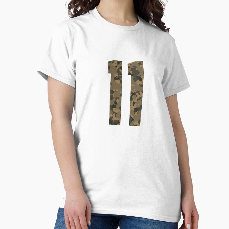 Army Camouflage Number 11 - Sports Numbers by NECHSTORE