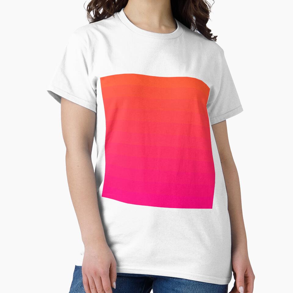 Pink Sunset Gradient by ClaudiaGrosso