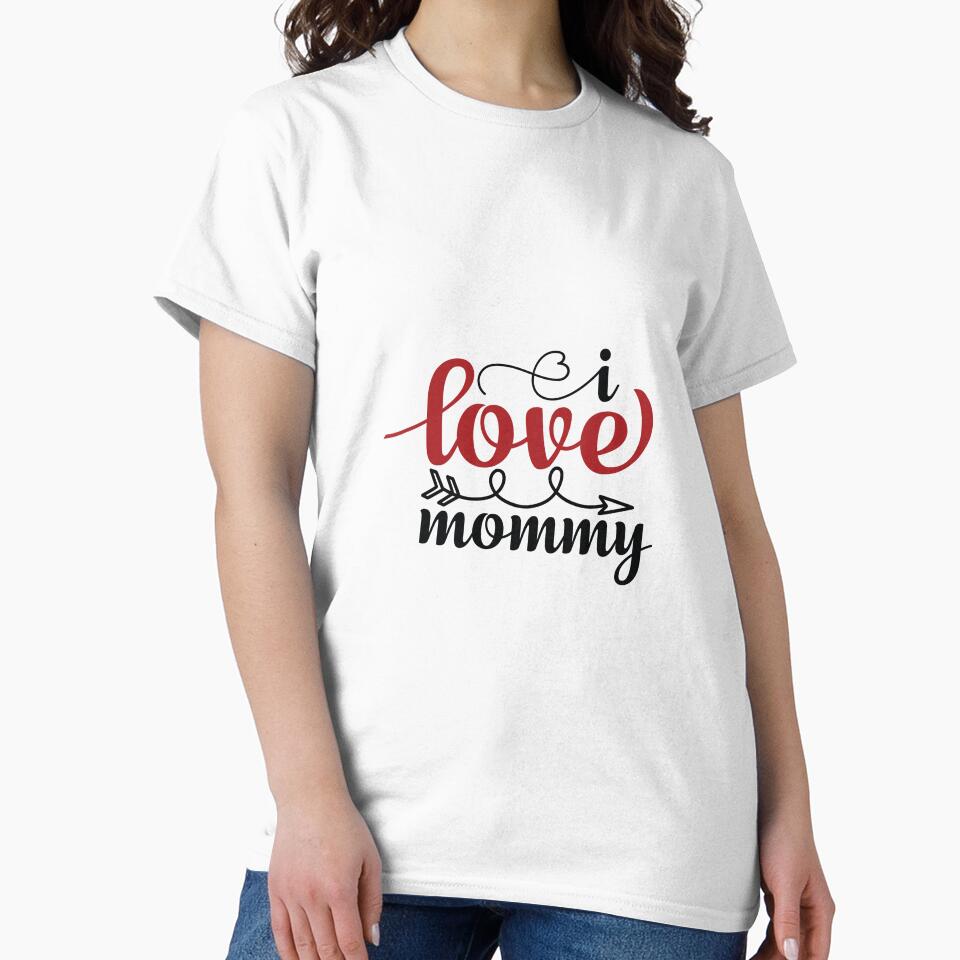 Greeting Card - I love  mommy , valentine card ideas for mom by Merchlux