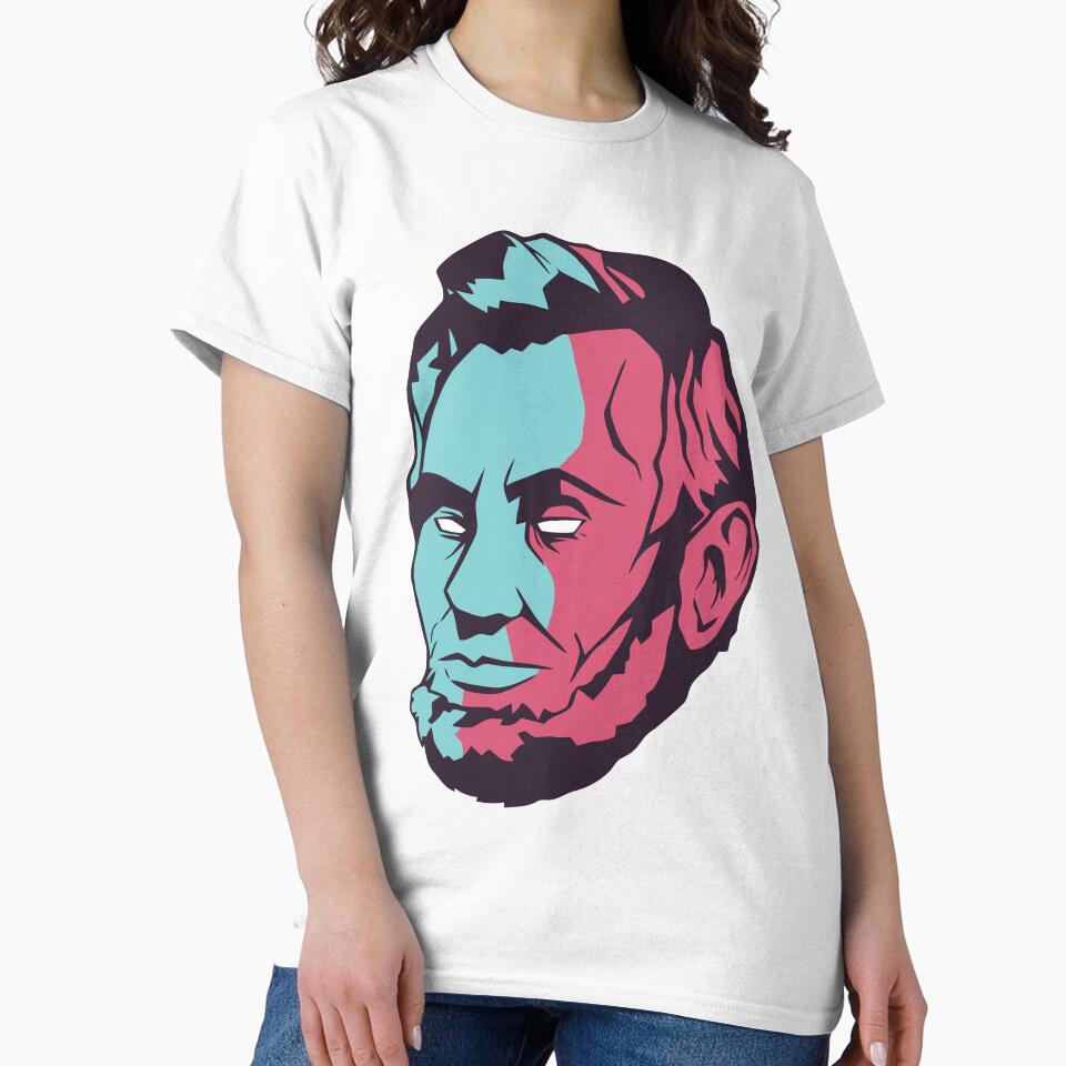 Lincoln head duotone by ymd3signsshop
