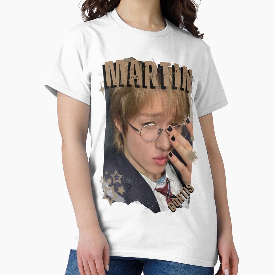 CORTISs Martin Kpop Boy Group Black and White Collage Digital Art Portrait by AJUNICE STUDIO