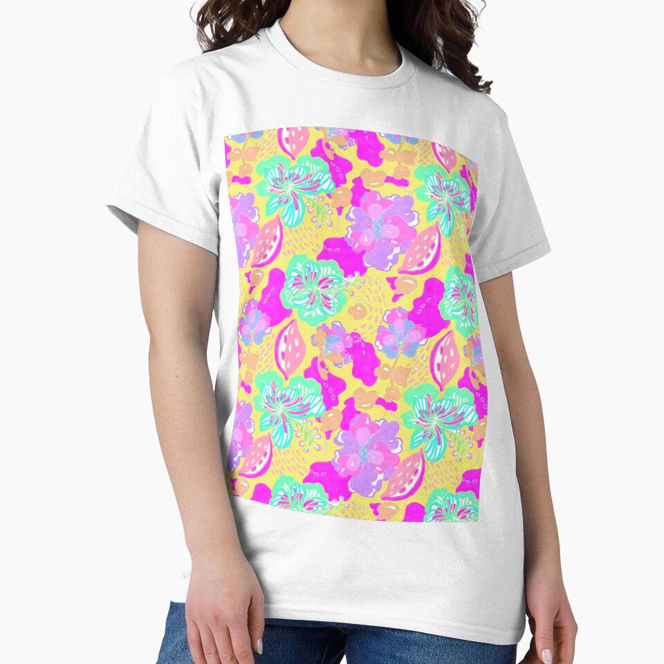 Hand Drawn Floral 0037 by Sharon Schwalbe
